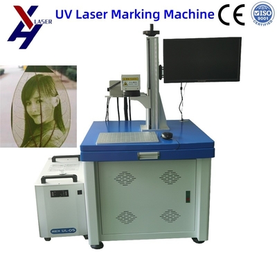 3W 5W Logo Codici sicuri Macchina di marcatura laser UV per bottiglie di vetro
