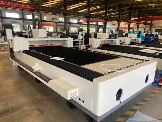 3015 Macchine per il taglio laser a fibra cnc con piattaforma singola per il metallo