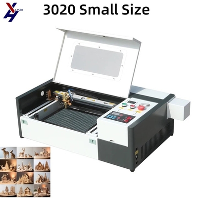 3020 Mini CO2 Laser Cutting Machine Laser Cutter 40W 50W macchina di incisione