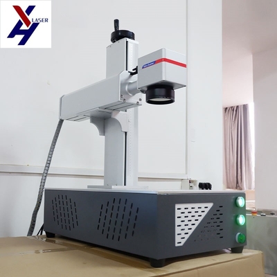 20W 30W 50W 100W Desktop Integrated Fiber Laser Marking Machine per il metallo oro argento