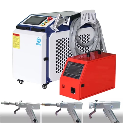 Il più economico 4 in 1 saldatore laser a fibra multifunzione macchina di saldatura laser portatile 1500w per il metallo