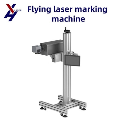 3W 5W UV Flying Laser Printer Buono per il caricabatterie vetro PPR HDPE tubo UV Laser Marcatore Flight Line Pipeline Line di produzione macchina di codifica