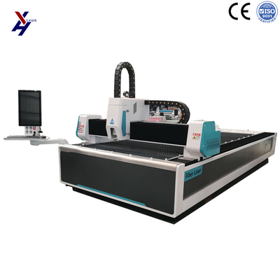 3000*1500 Tagliatore laser a fibra CNC 1000W 2000W 3000W Tavolo singolo per metallo