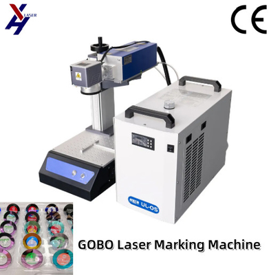 5W 10W Gobos Macchina di marcatura laser UV ad alta precisione Marcatore laser UV