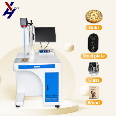 2.5D Mopa Jpt Raycus Max Jpt Laser Marking Machine M7 per gioielli in oro metallico