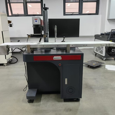 Incisore laser a fibra Raycus Max Jpt con sistema di posizionamento e visualizzazione automatico CCD con computer
