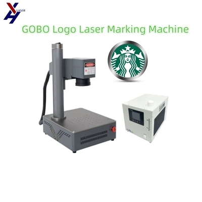 Stampante laser UV logo 3W 5W desktop portatile marcatore laser per lampada di proiezione Gobo Vetro