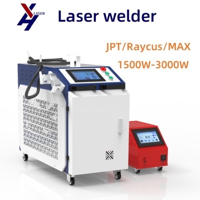 Macchina di saldatura laser a fibra di alta qualità 1500W 2000W 3000W raffreddata ad acqua con lunga durata