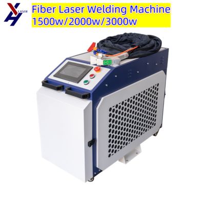 1kw 1.5kw 2kw saldatore laser a fibra portatile per lamiere di acciaio legato all'alluminio